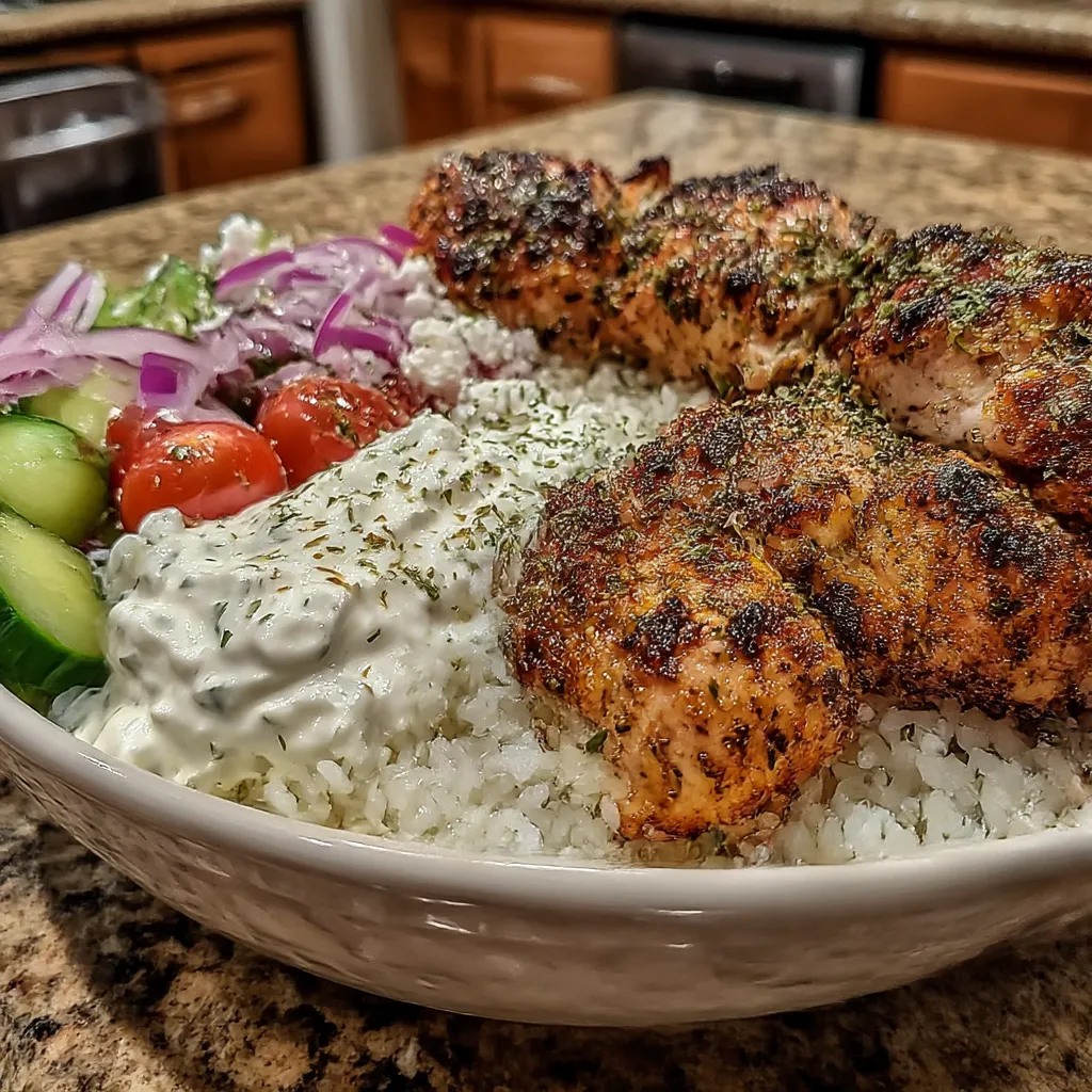 Greek Chicken Bowls