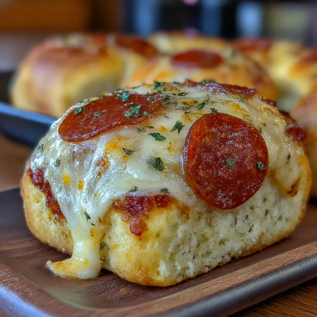 HIGH PROTEIN Pepperoni Pizza Rolls