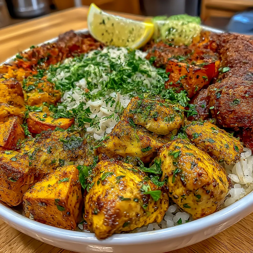 Healthy Chicken and Sweet Potato Rice Bowl