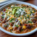 Healthy High Protein Creamy Taco Soup