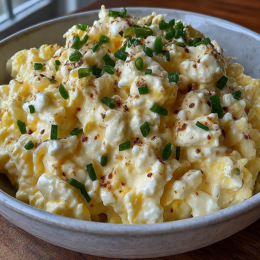 High Protein Cottage Cheese Egg Salad