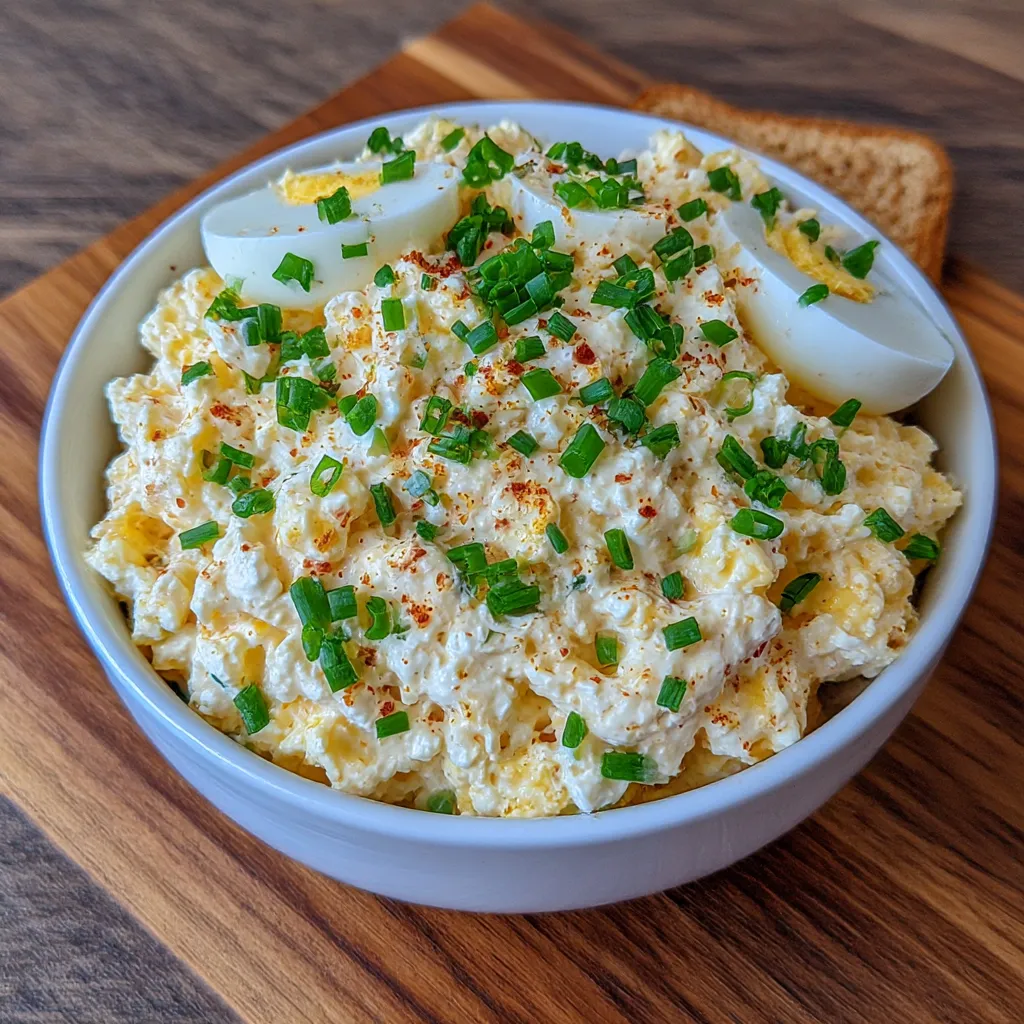 High Protein Cottage Cheese Egg Salad