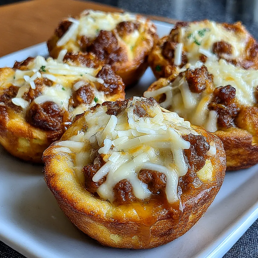 High-Protein Pancake Sausage Mini Muffins