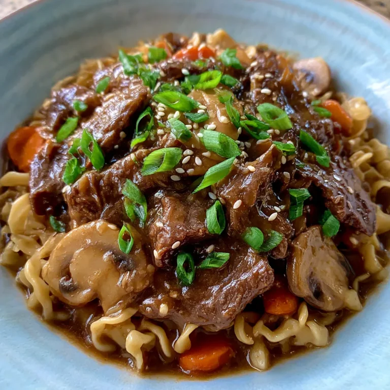 Korean Beef Noodles