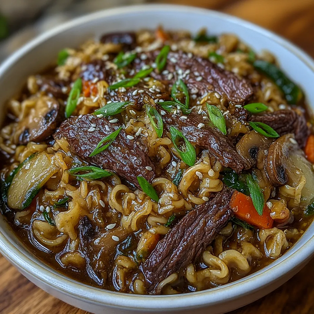 Korean Beef Noodles: Ultimate, Irresistible, Cozy 5-Serv. 6 Korean Beef Noodles