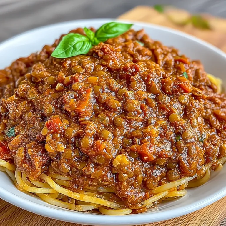 Meatless Bolognese