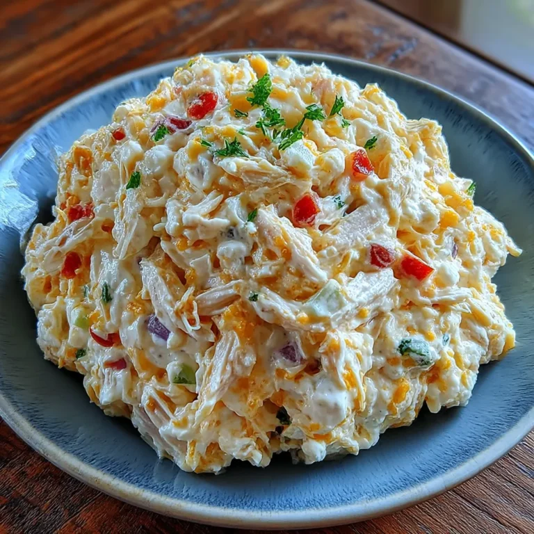 Mind-Blowing High Protein Chicken Salad with Cottage Cheese