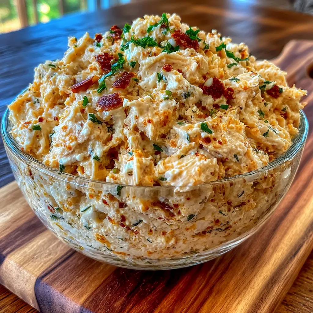 Mind-Blowing High Protein Chicken Salad with Cottage Cheese