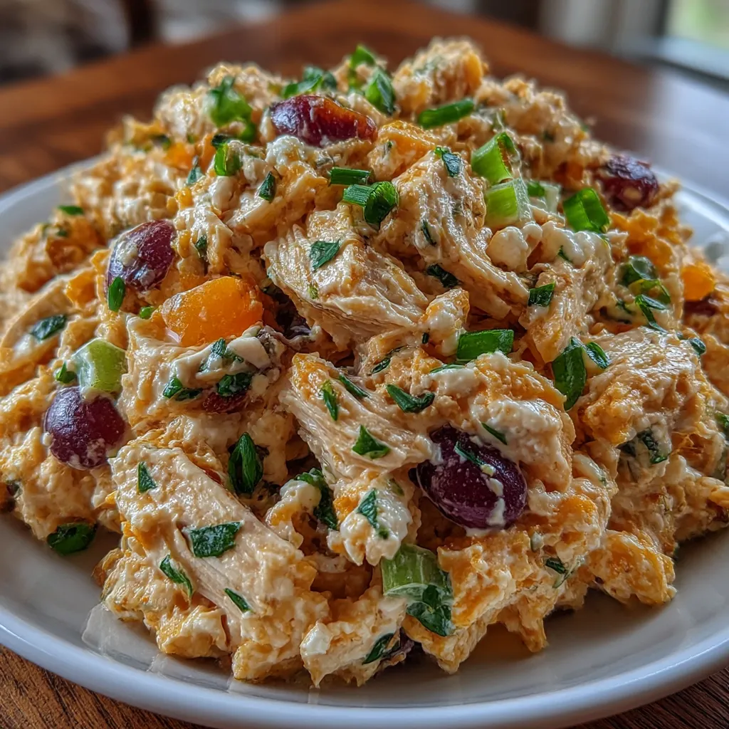 Mind-Blowing High Protein Chicken Salad with Cottage Cheese