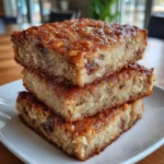 Protein Banana Oat Breakfast Squares