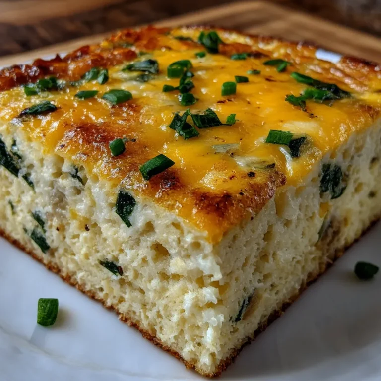 Scrambled Egg Breakfast Casserole (Quiche Style Overnight)