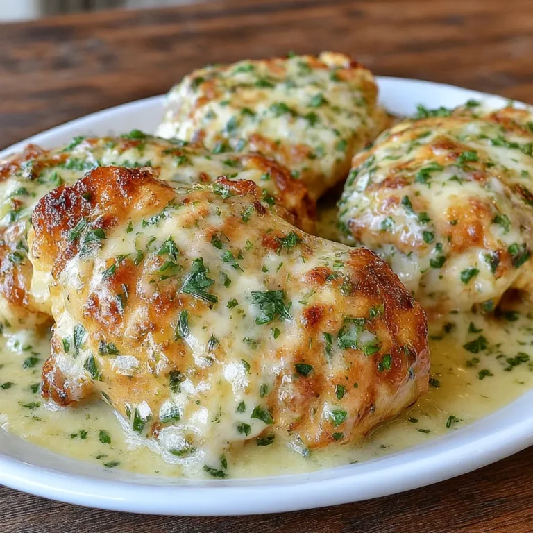 Slow Cooker Chicken Chops with Garlic Parmesan Sauce