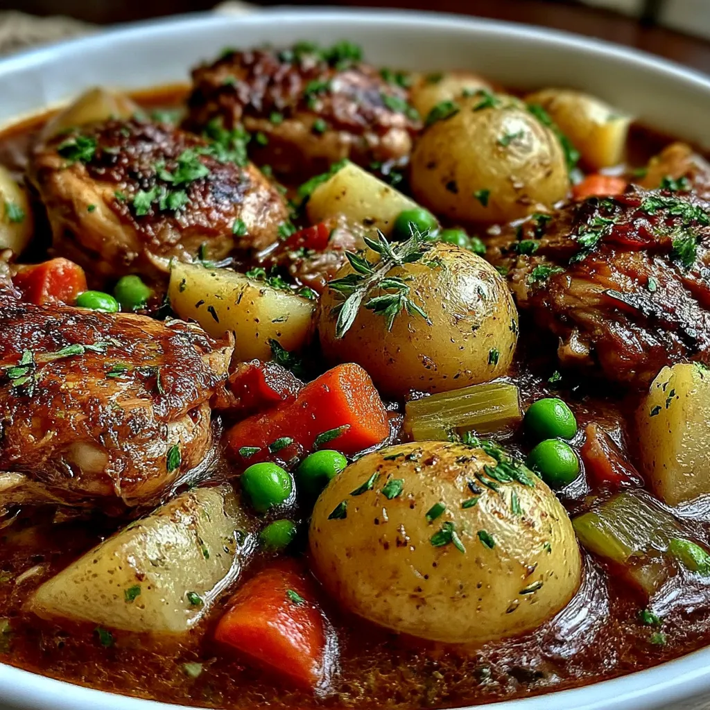 Slow Cooker Chicken Stew