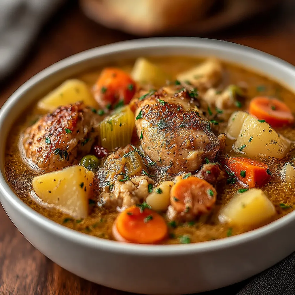 Slow Cooker Chicken Stew