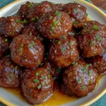 Slow Cooker Honey Garlic Meatballs