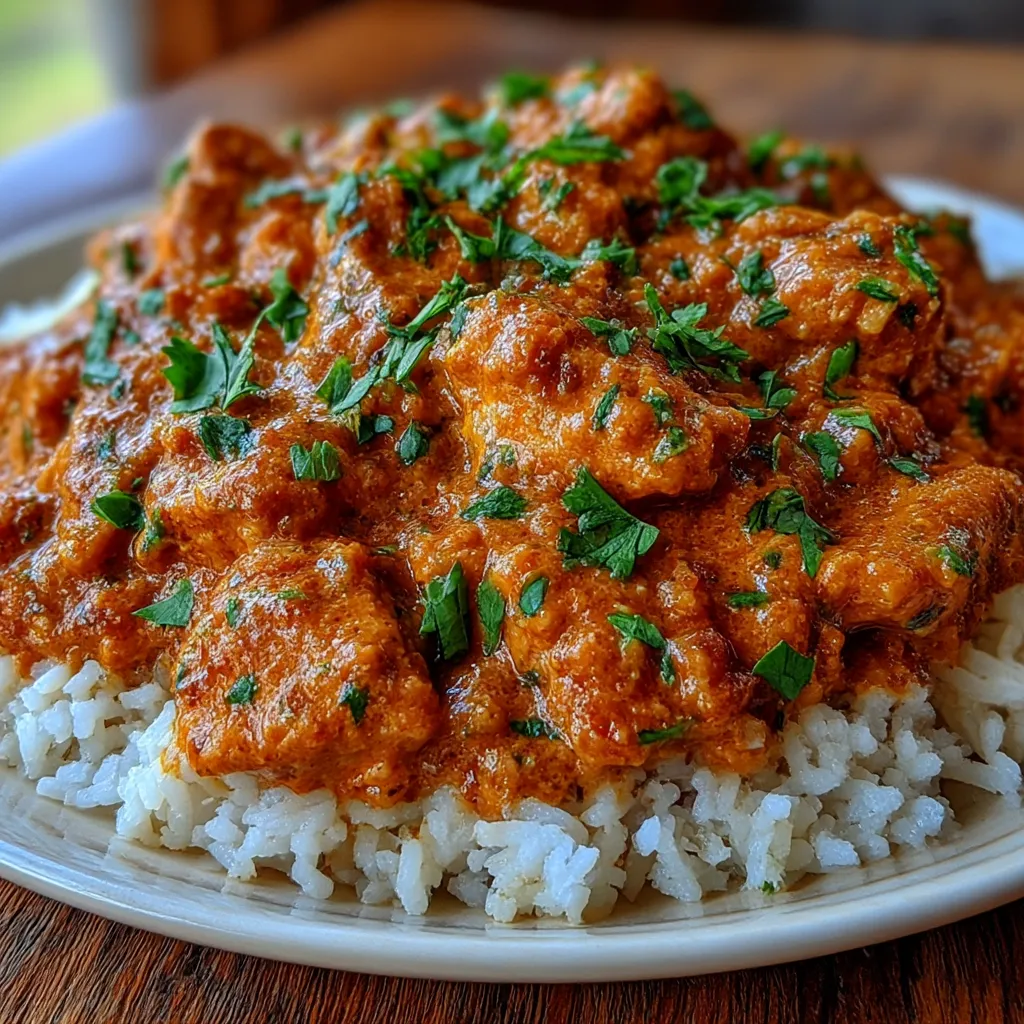 Slow Cooker Indian Butter Chicken