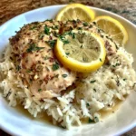 Slow Cooker Lemon Herb Chicken and Rice