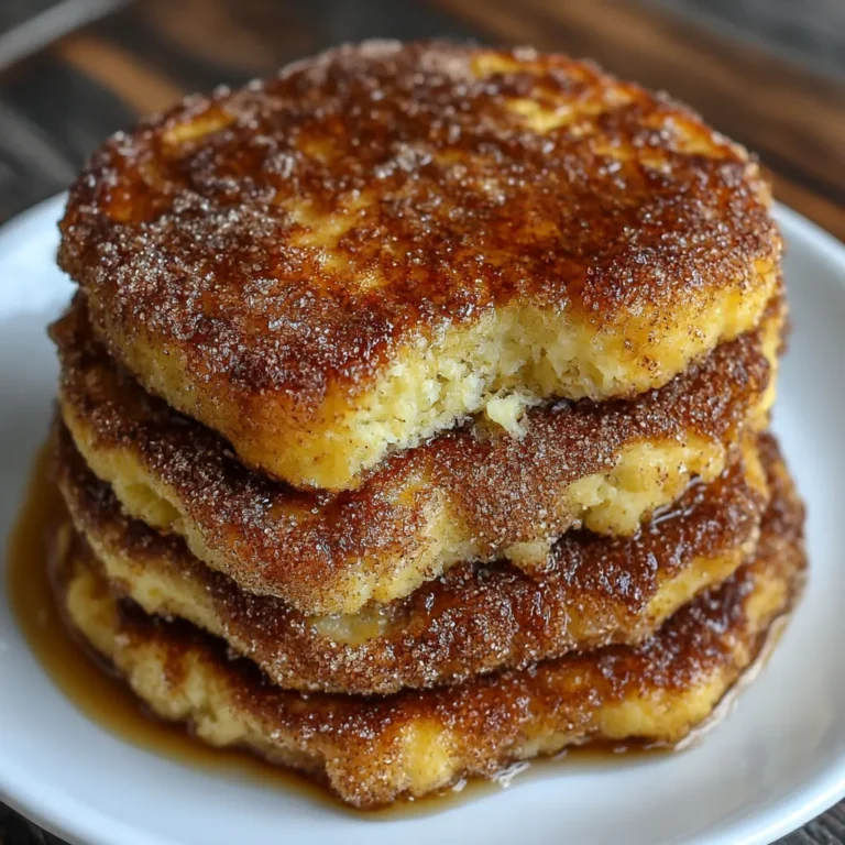Spanish Churro Pancakes