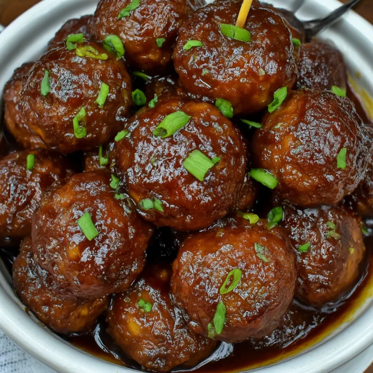 Sweet Chili Meatballs Crockpot