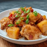 Tender Pineapple Chicken in a Slow Cooker