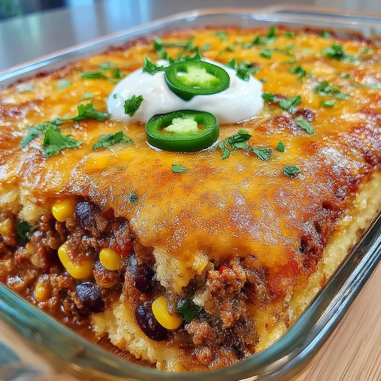Texas Tamale Pie Casserole