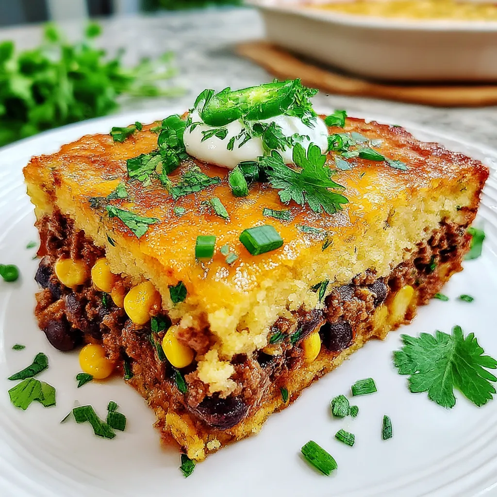 Texas Tamale Pie Casserole