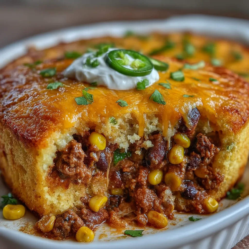Texas Tamale Pie Casserole
