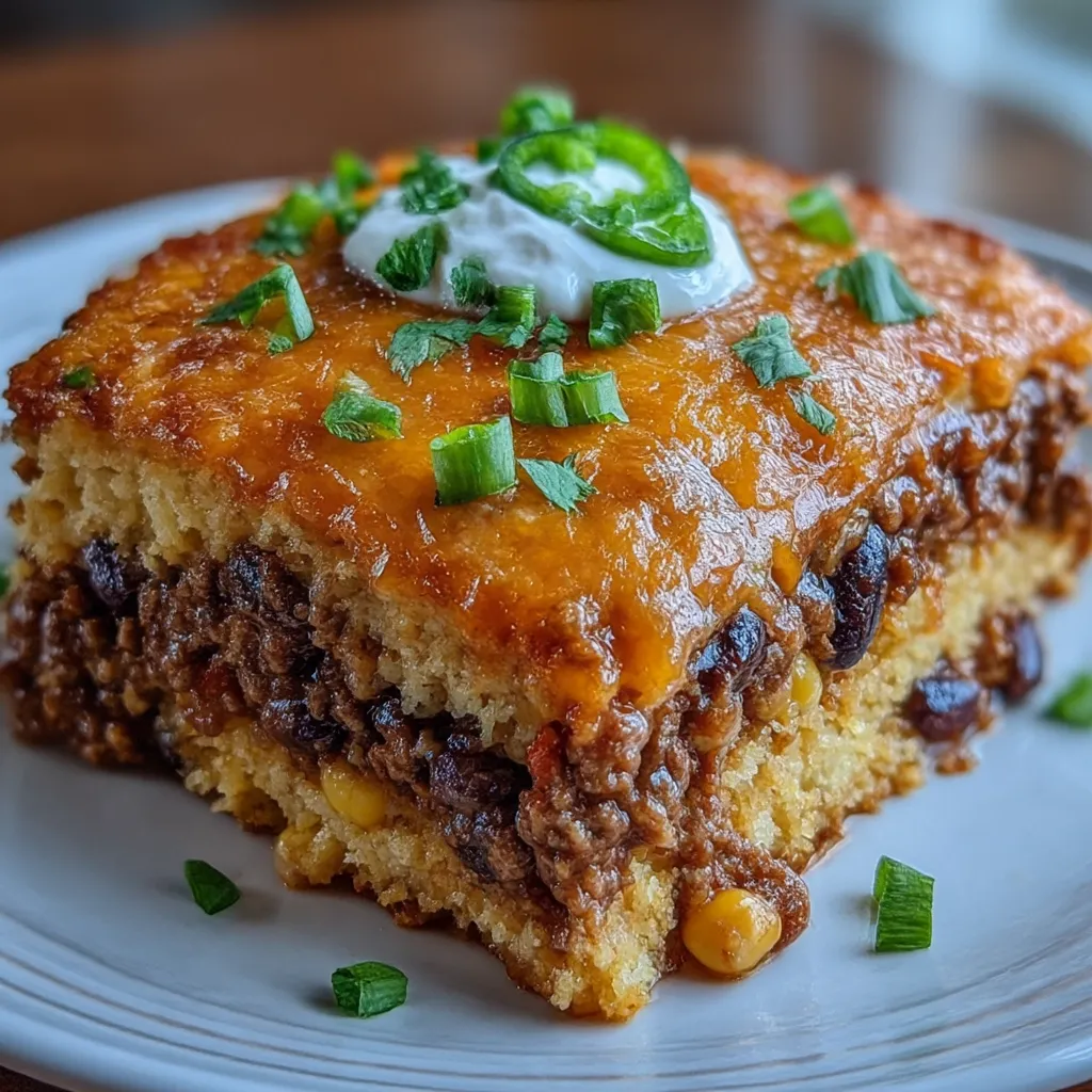 Texas Tamale Pie Casserole