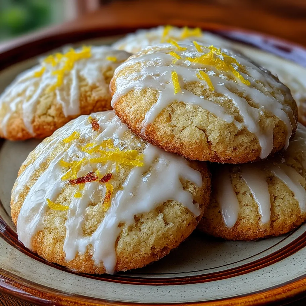 Zesty Lemon Meltaway Cookies