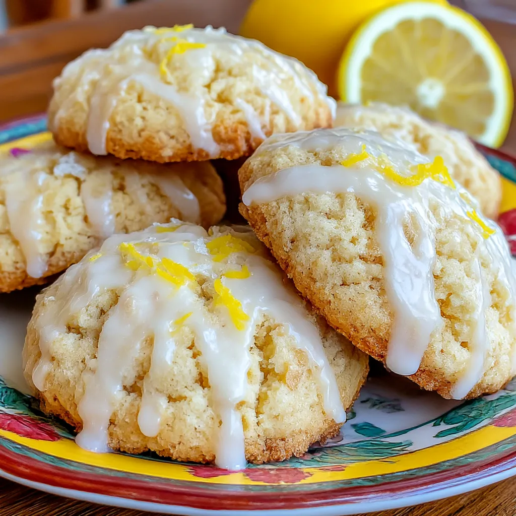Zesty Lemon Meltaway Cookies