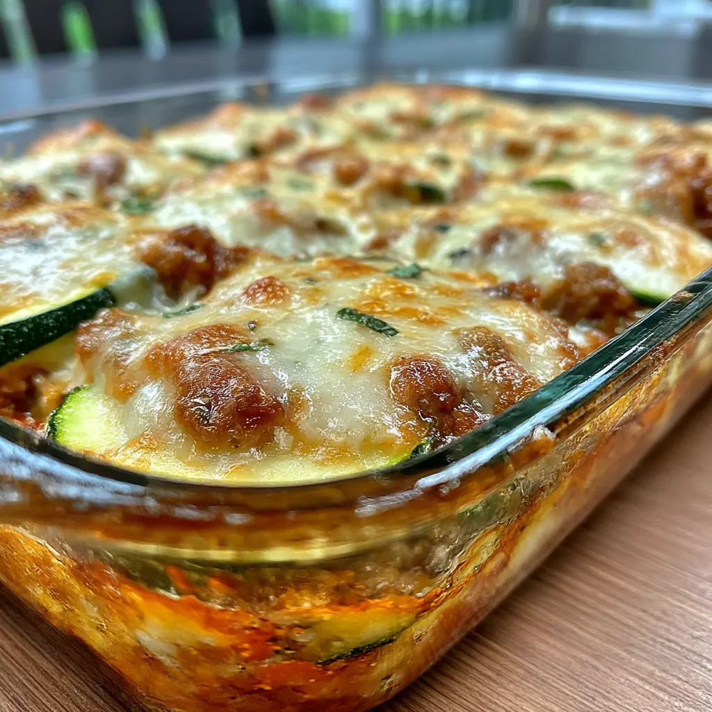 Zucchini Pizza Casserole