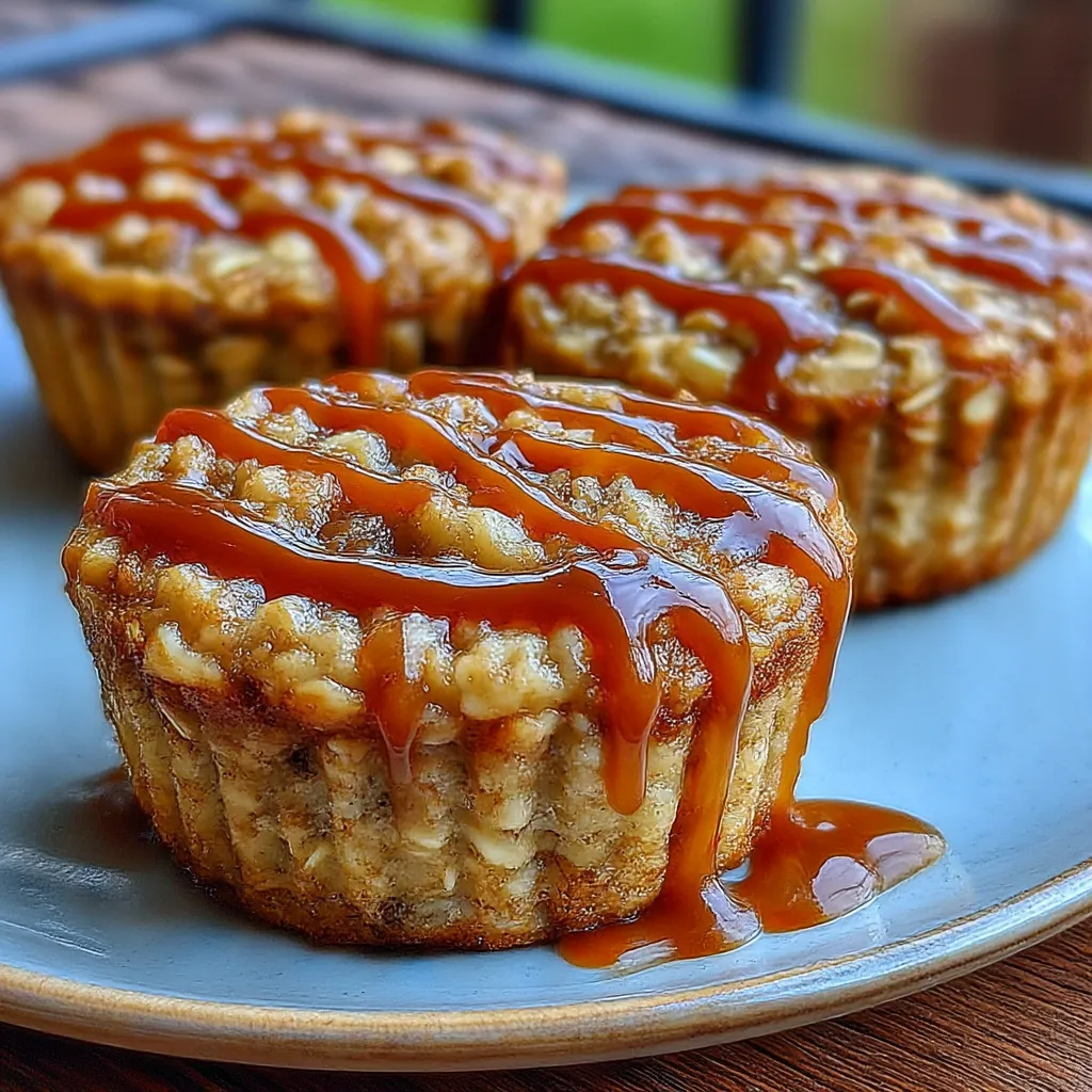 Baked Apple Cinnamon Oatmeal Cups