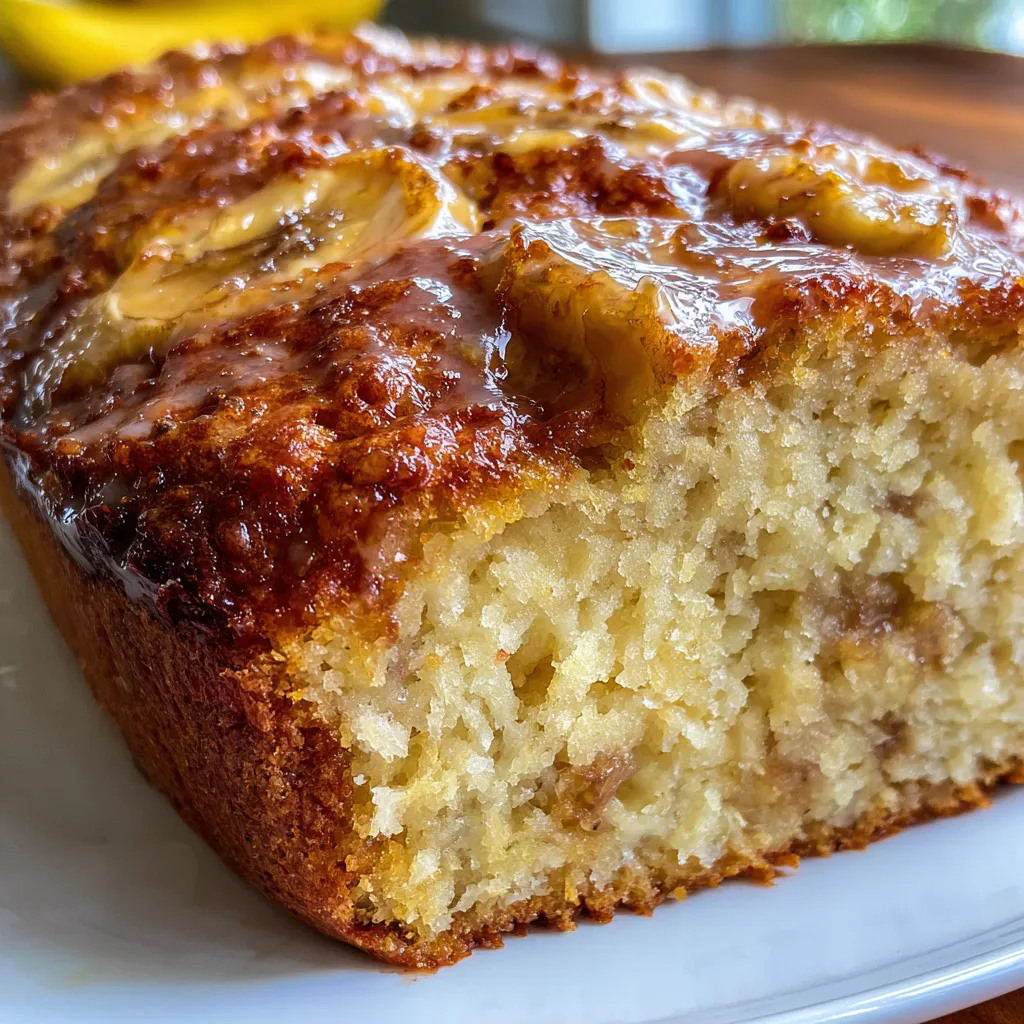 Banana Milk Soft Morning Cake