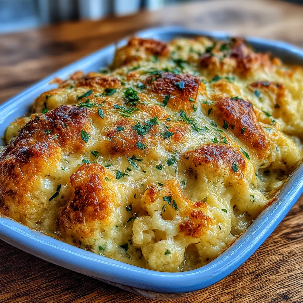 Best Chicken Cauliflower Bake