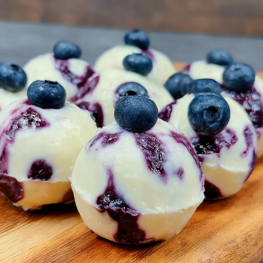 Blueberry Swirl Yogurt Bites 3 Easy Tasty Refreshing. 7 Blueberry Swirl Yogurt Bites