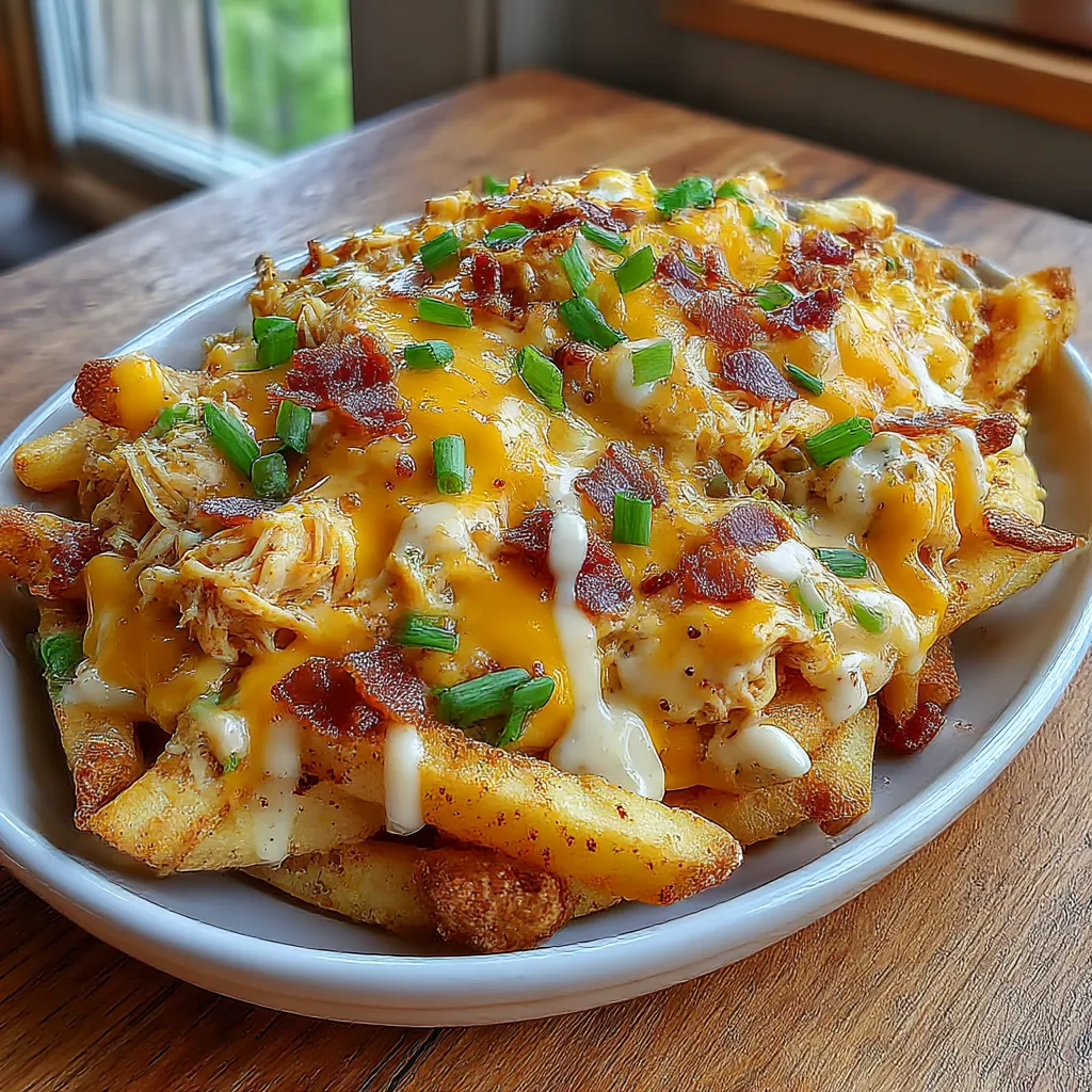 Chicken Turkey Bacon Ranch Fries