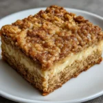 Cinnamon Roll Baked Oatmeal Squares