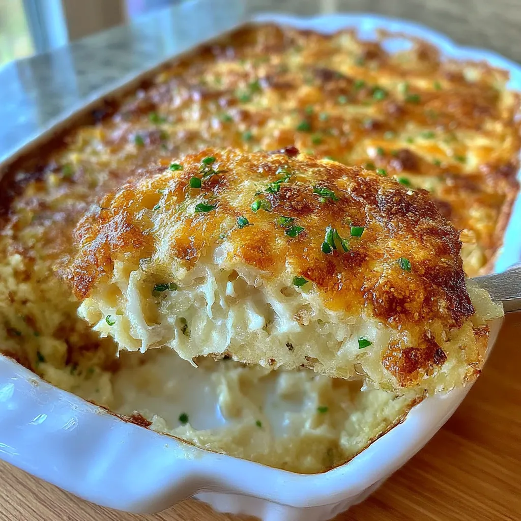 Copycat Cracker Barrel Hashbrown Casserole