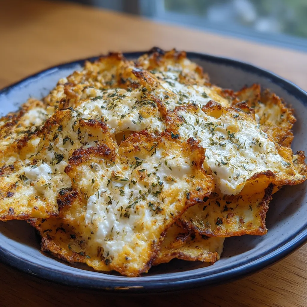 Cottage Cheese Chips: 5 Easy Protein Packed Crunchy Snacks. 6 Cottage Cheese Chips