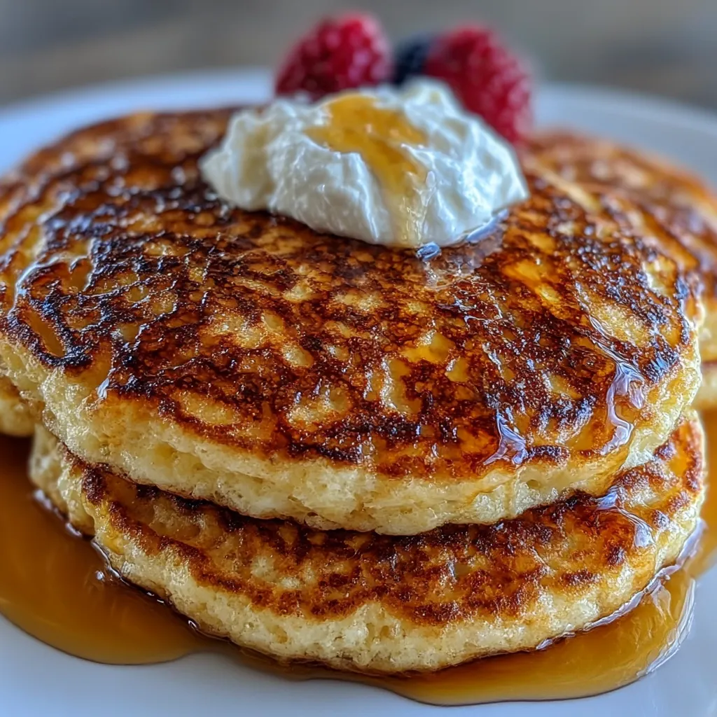 Cottage Cheese Pancakes