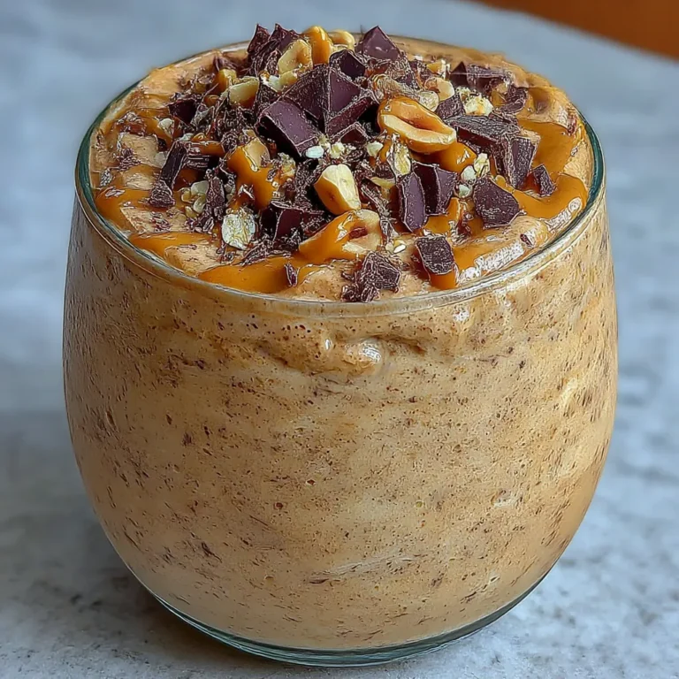 Cottage Cheese Peanut Butter Mousse
