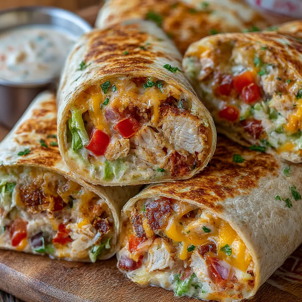Cozy Cheesy Garlic Chicken Wraps are a 5-Minute Win. 7 Cozy Cheesy Garlic Chicken Wraps