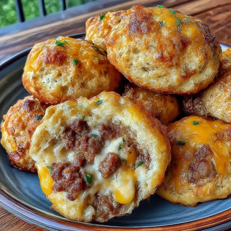 Cream Cheese Biscuit Bites