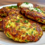 Crispy Zucchini Fritters