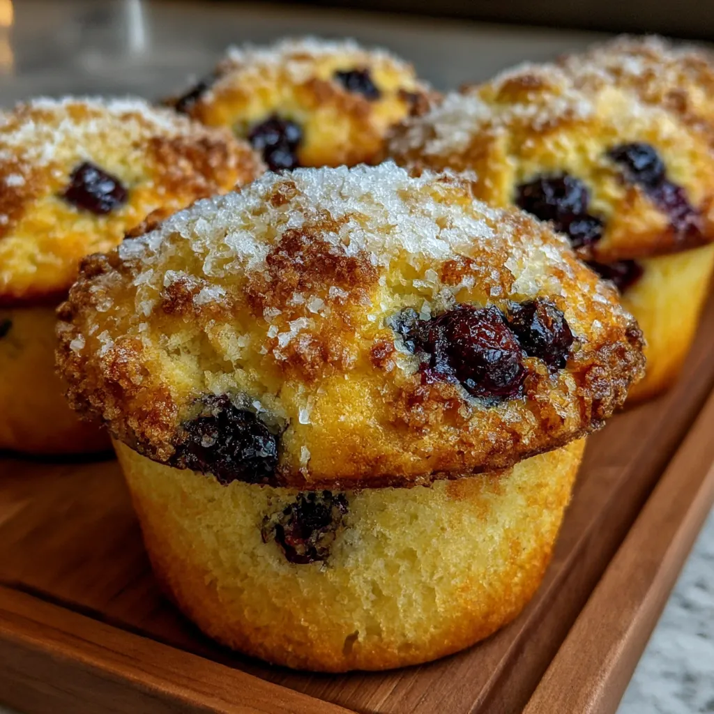 Easy Blueberry Muffins