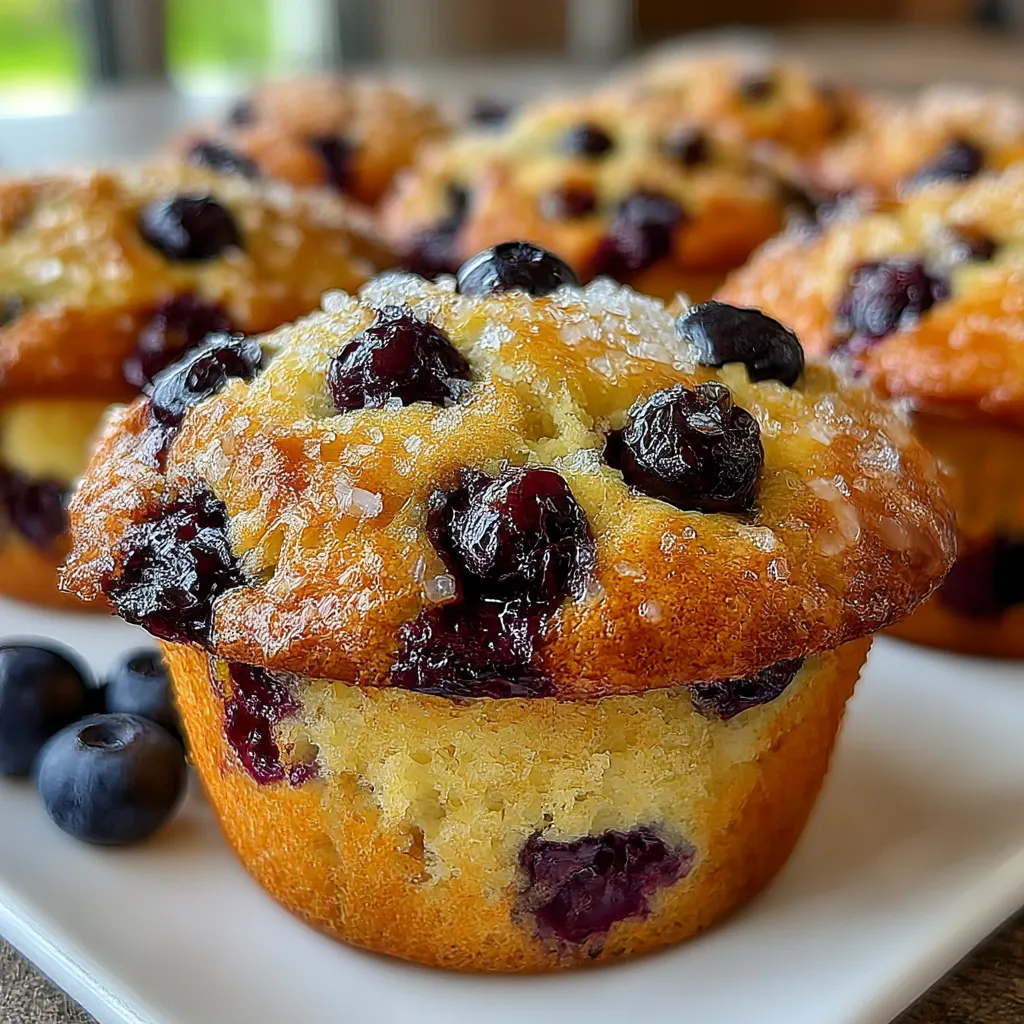 Easy Blueberry Muffins