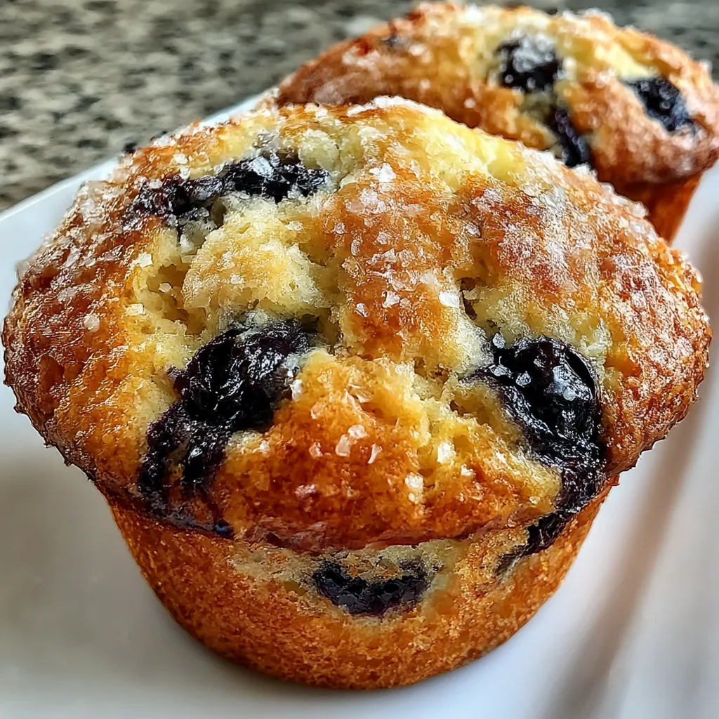 Easy Blueberry Muffins