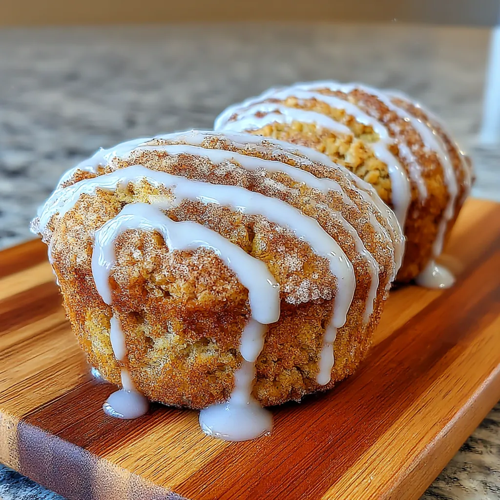 Easy Cinnamon Roll Protein Muffins