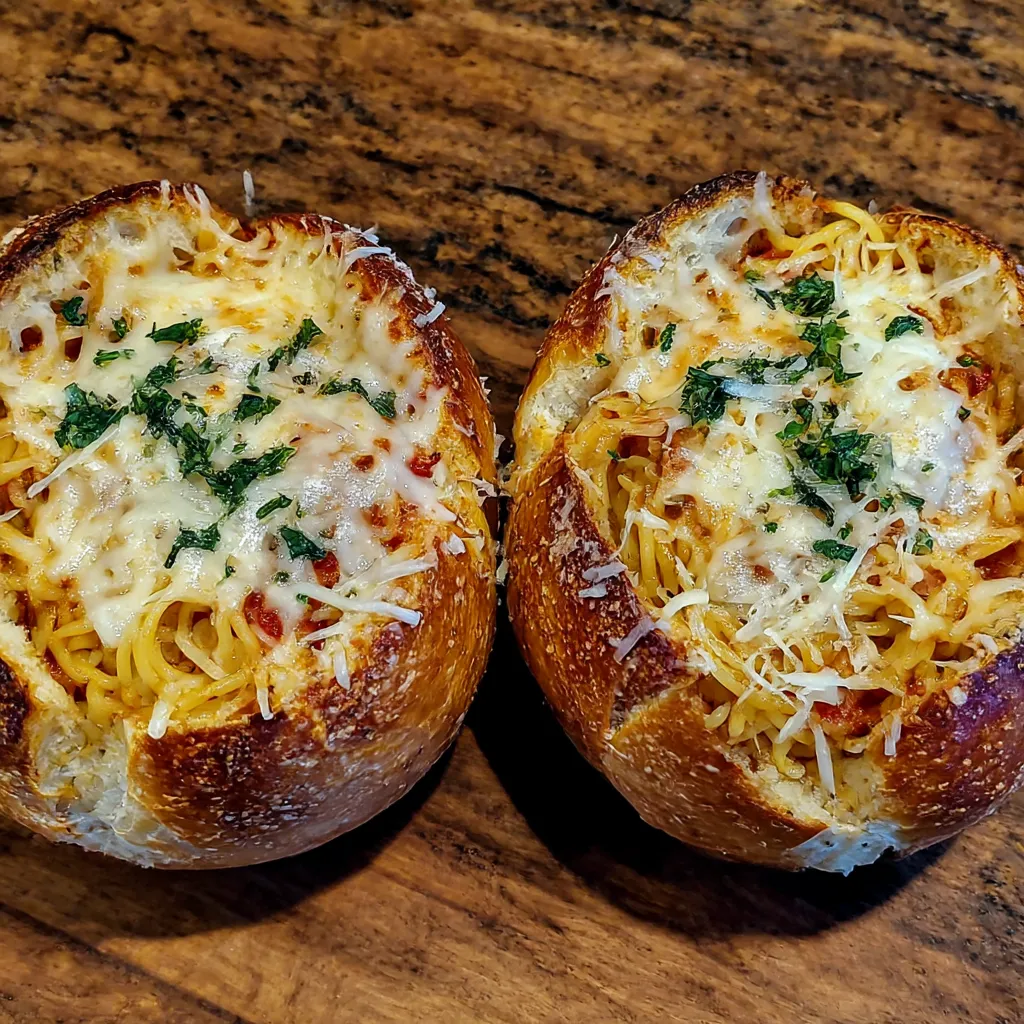 Easy Spaghetti Garlic Bread Bowls boost 6-delish quick joy. 6 Easy Spaghetti Garlic Bread Bowls
