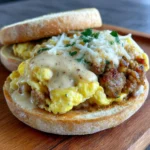 English Muffin Breakfast Pizza